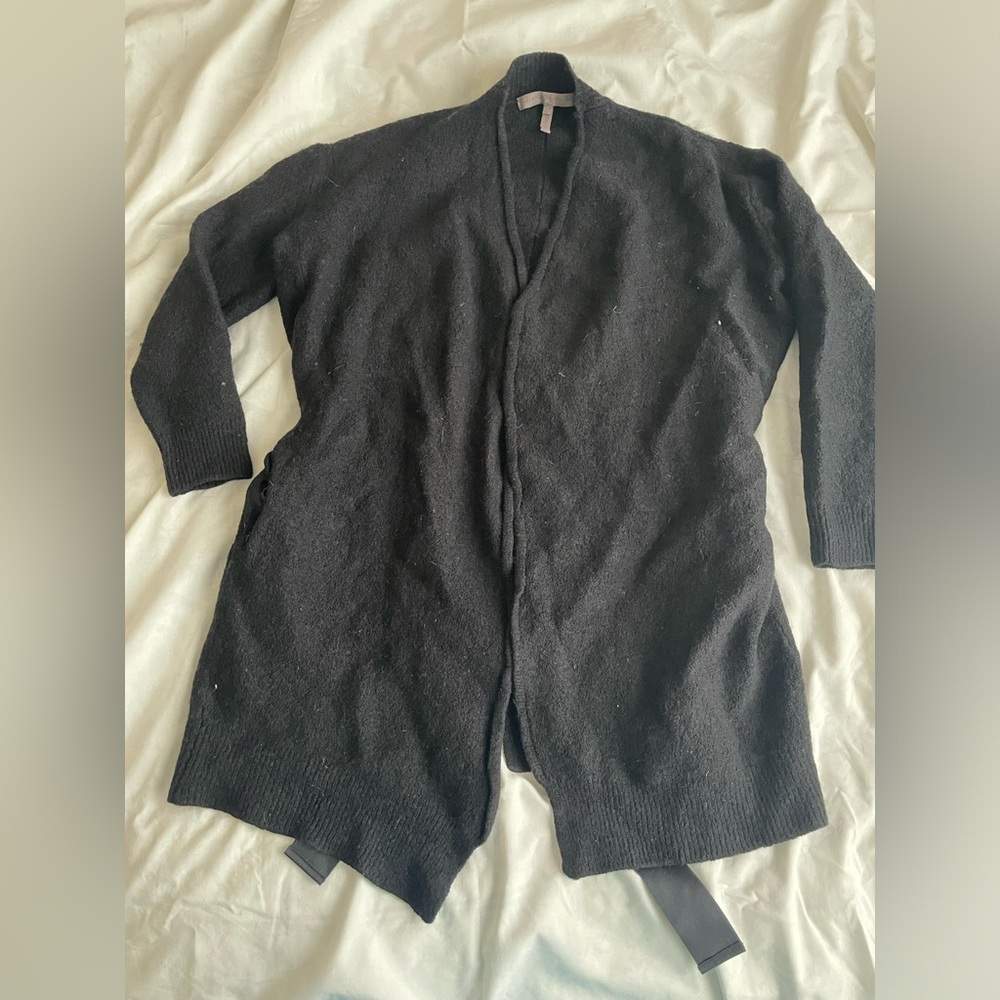 Black Knit Cardigan